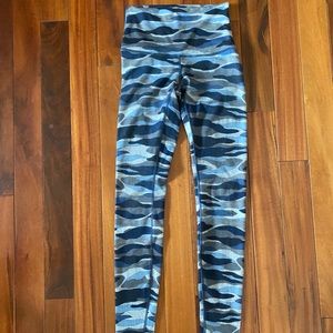 Lululemon High waisted Camouflage leggings